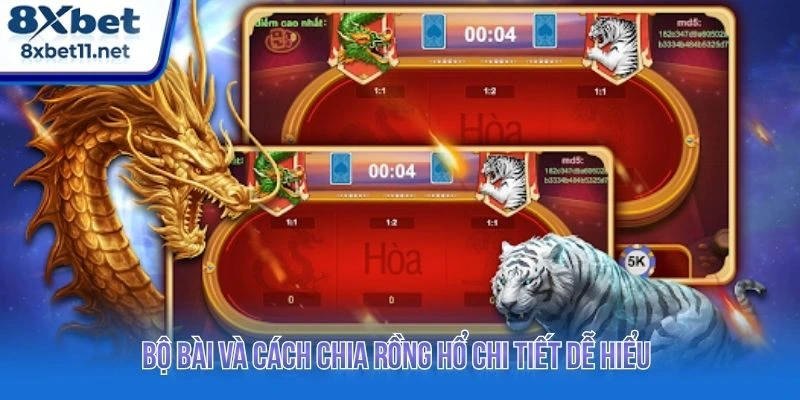 Bài Rồng Hổ - Chia Sẻ Luật Và Chiến Thuật Chơi Hiệu Quả 2 Bộ bài và cách chia rồng hổ chi tiết dễ hiểu