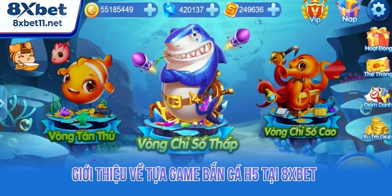 Bắn cá H5 mở ra không gian đại dương cực sống động