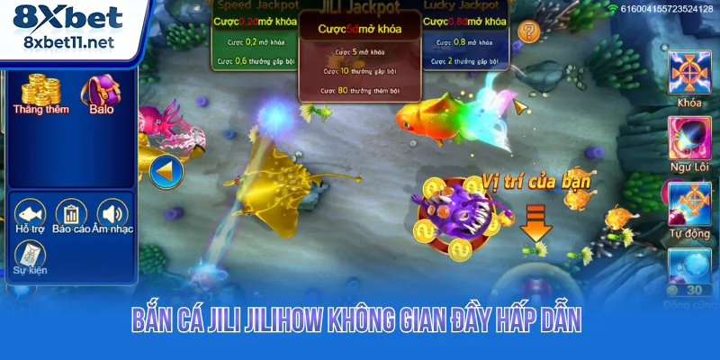Bắn Cá Jili Jilihow: Săn Kho Báu Biển Hấp Dẫn Tại 8XBET 2 Bắn cá Jili Jilihow với trải nghiệm săn kho báu thú vị