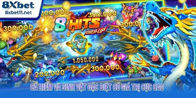 Bắn Cá Long Vương - Thế Giới Đổi Thưởng Hot Nhất 2026 3 Cá hiếm và sinh vật đặc biệt có giá trị cực cao