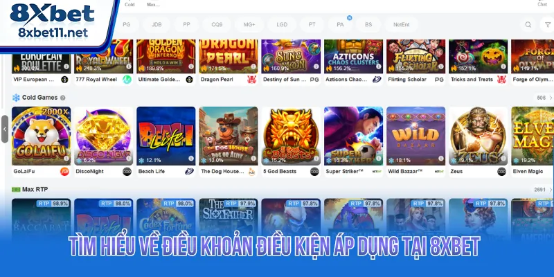 Điều khoản điều kiện áp dụng ngay từ thao tác đầu