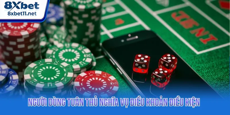Người dùng tuân thủ mọi trách nhiệm duy trì công bằng