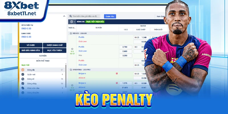 Kèo Penalty 8XBET - Cách Đọc Và Mẹo Chiến Thắng Nhanh 1 Kèo penalty