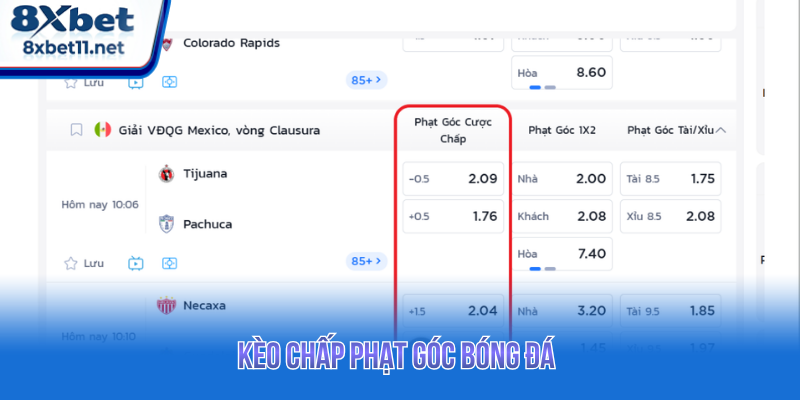 Kèo Phạt Góc Là Gì? Những Sai Lầm Thường Gặp 4 Kèo chấp phạt góc xét theo số pha phạt góc được thực hiện