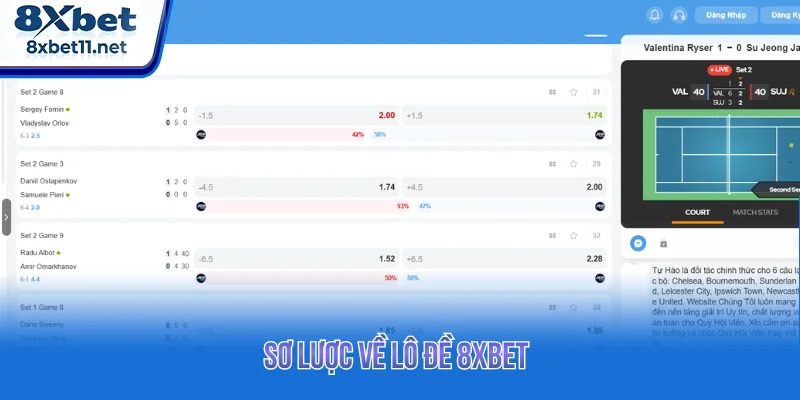 Sơ lược về lô đề 8XBET