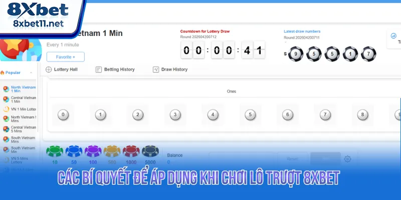 Lô Trượt - Cách Vào Tiền Chuẩn Săn Thưởng Lớn Tại 8Xbet 4 Tận dụng các mẹo giúp bạn tăng khả năng thắng lô trượt