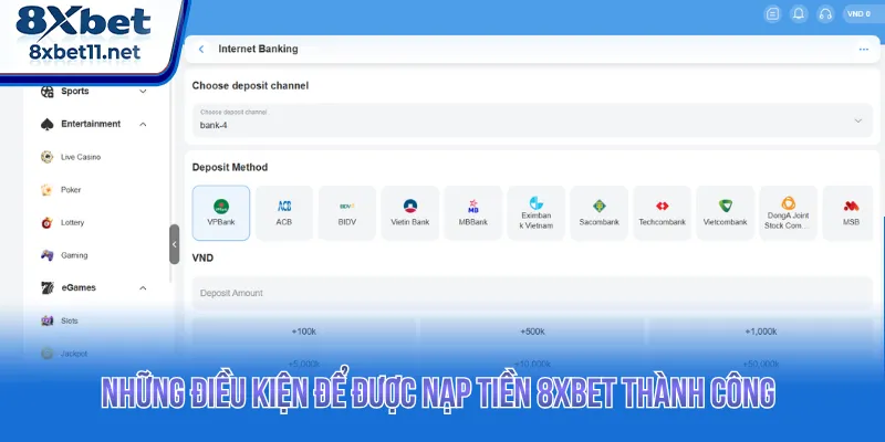 Người chơi tuân thủ hạn mức thanh toán đã được quy định