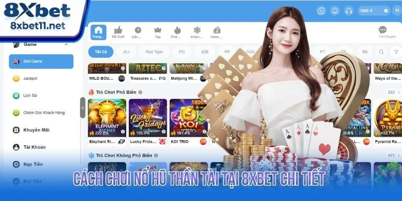 Nổ Hũ Thần Tài 8XBET - Bí Quyết Săn Jackpot Hiệu Quả 2 Hướng dẫn cách chơi nổ hũ thần tài cho người mới